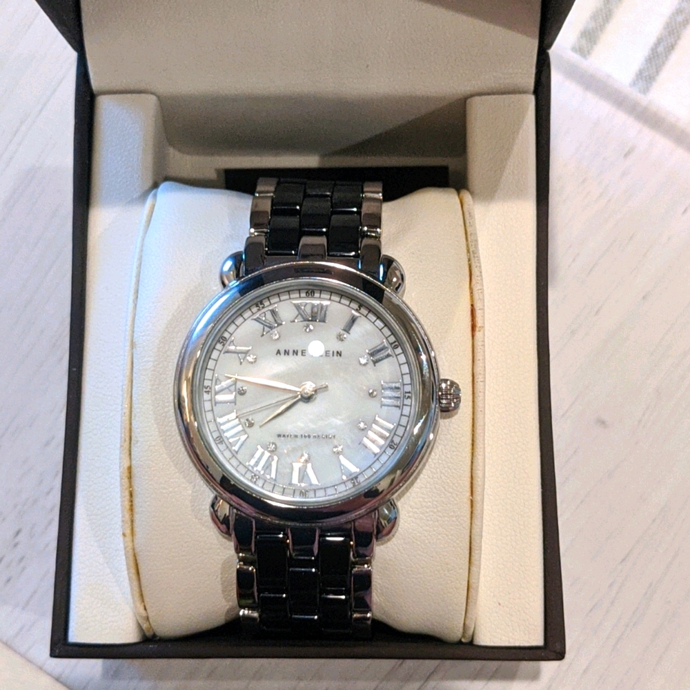 Anne Klein Ceramic Collection Watch